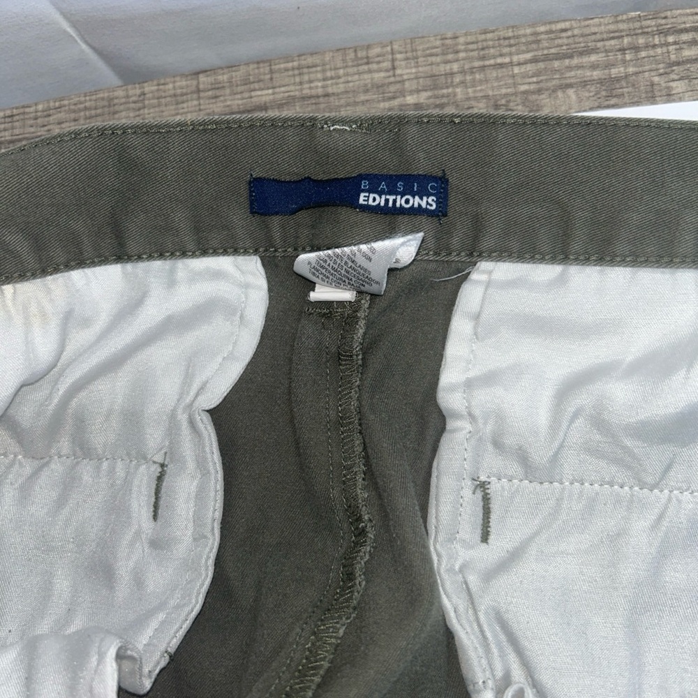 Basic Editions Men's Khaki Pants - Picture 8 of 10